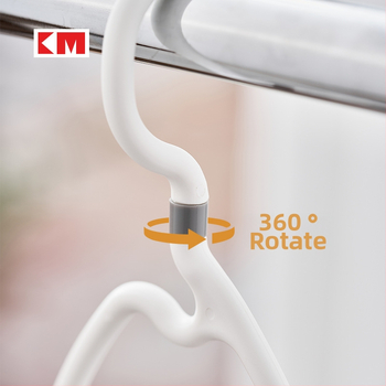 KM-1361 Drabužių spintos diržų ir šalikų organizatorius, PP medžiaga, pakuotė 1 vnt