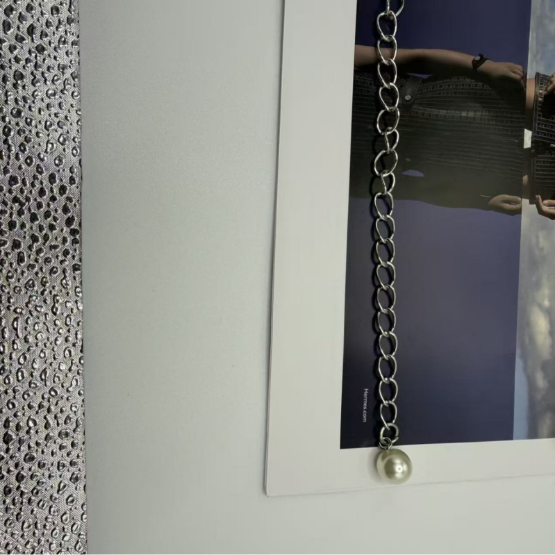 Lanț de talie cu perle pentru femei, accesoriu decorativ simplu și elegant, lanț metalic, personalizare disponibilă