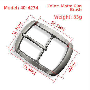 Пояс с щифтовa закопчалка; цинкова сплав; правоъгълна закопчалка; японски стил закопчаване; унисекс