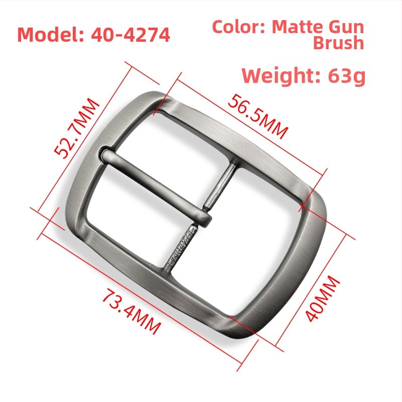 Пояс с щифтовa закопчалка; цинкова сплав; правоъгълна закопчалка; японски стил закопчаване; унисекс