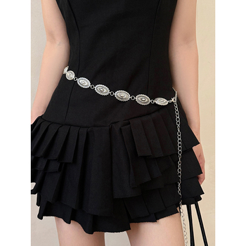 Lanț de talie pentru bărbați, stil etnic, lungime 60-80 cm