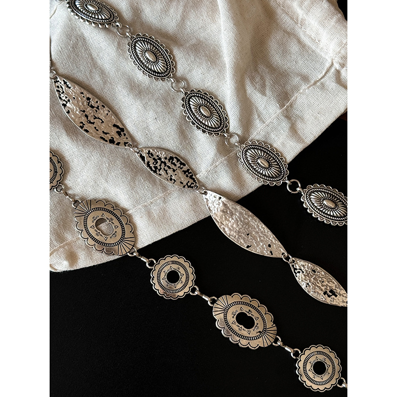 Lanț de talie pentru bărbați, stil etnic, lungime 60-80 cm