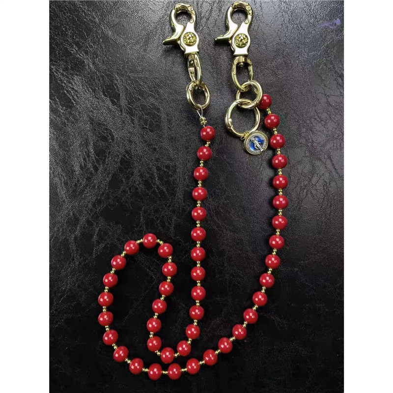 Pásová reťaz - pravá koža, kozí koža, pre chlapcov, voľnočasový štýl