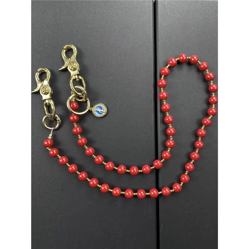 Pásová reťaz - pravá koža, kozí koža, pre chlapcov, voľnočasový štýl