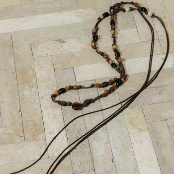 Ručni tkani kaiš za struk s perlicama, boemski stil, za odrasle žene