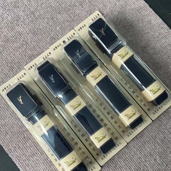 Muški kaiš od PU kože s automatskom kopčom, širina 2–4 cm, rubna obrada, otporan na trošenje, poslovni stil