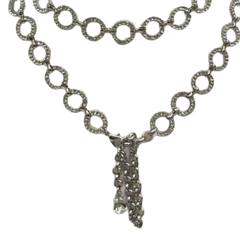 Ženski lanac za struk, svestran stil, metalni materijal, duljina 100 cm, širina 1,4 cm