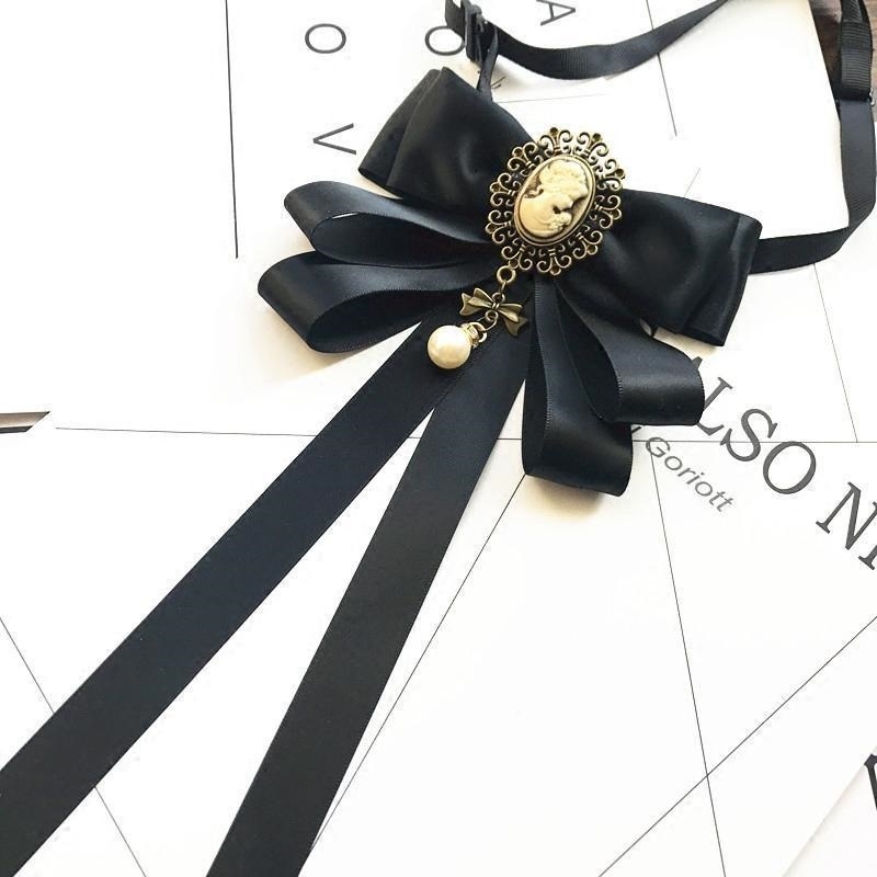 Аксесоар за яка с цвете за детска риза‑платье, ахат материал, ретро преппи стил, лято 2021