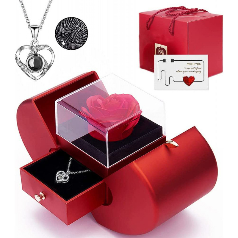 Colier inimă cu zirconiu încrustat cu cupru, InStyle, Cod produs Yxk3mpza, Primăvara 2023