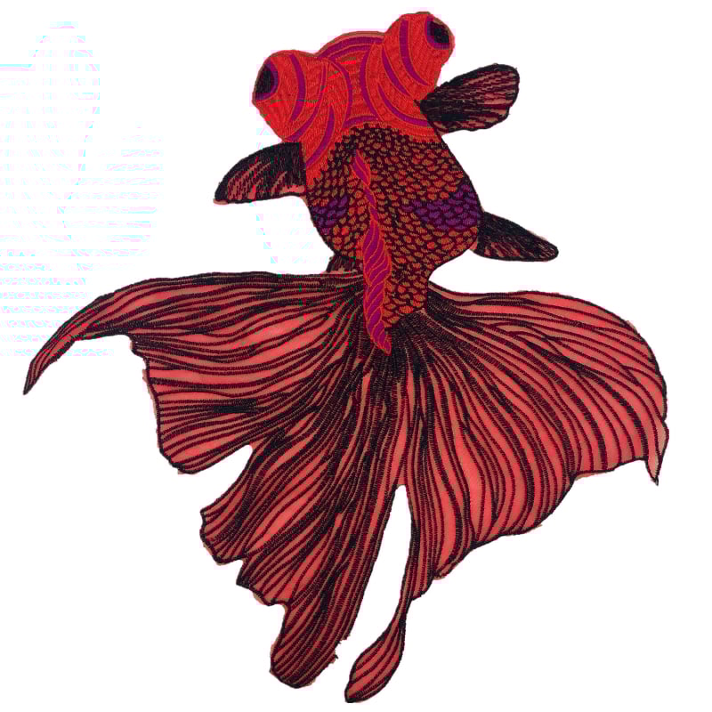 Hímzett poliészter folt | Heng Li márka | Női ruházathoz, dekorációhoz, kézműves projektekhez, gyerekruhákhoz