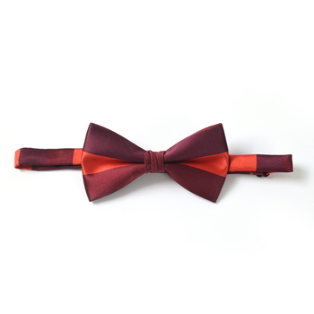 Вратовръзка тип лък, полиестер, едноцветна, унисекс, корейски стил, жакардов възел