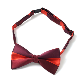 Вратовръзка тип лък, полиестер, едноцветна, унисекс, корейски стил, жакардов възел