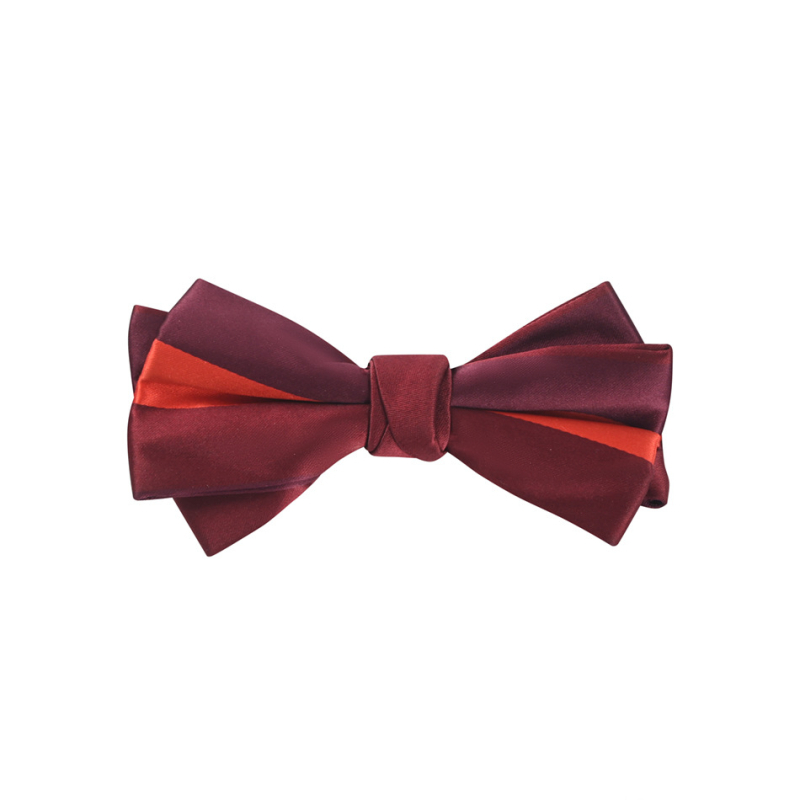 Папийонка от сатен жакард, полиестер, унисекс, корейски стил