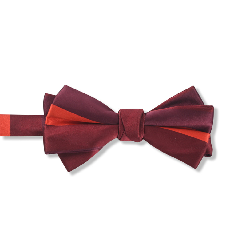 Папийонка от сатен жакард, полиестер, унисекс, корейски стил