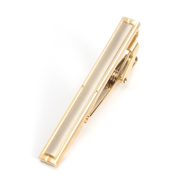 Медни копчета за маншети и клип за вратовръзка, геометричен дизайн, електроплакиран завършек, мъжки стил за свободно време, индивидуално опаковани