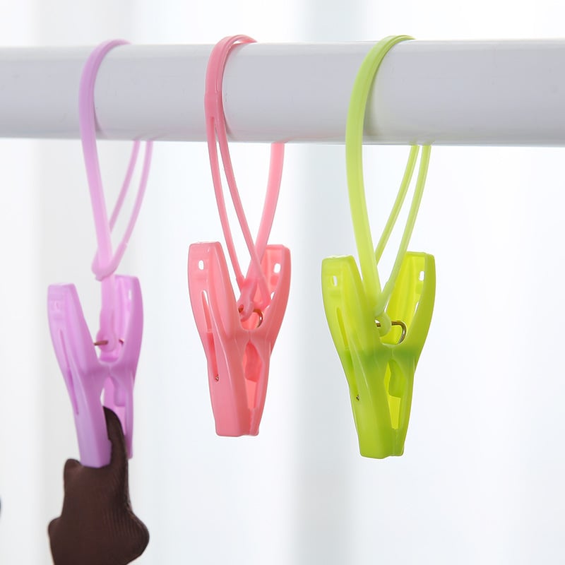 Plastične sušilice za sušenje, paket od 12 komada, za donje rublje, hlače, čarape, košulje, šalove i kravate