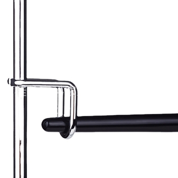 Daugiaeilių kelnių laikiklis su plieno rėmu ir panardinta plastiko neslystančia danga, pakuotė 50 vnt. (Medžiaga: plienas + panardintas plastikas; Panaudojimas: drabužių kabykla, kelnių laikiklis, kaklaraiščių laikiklis)