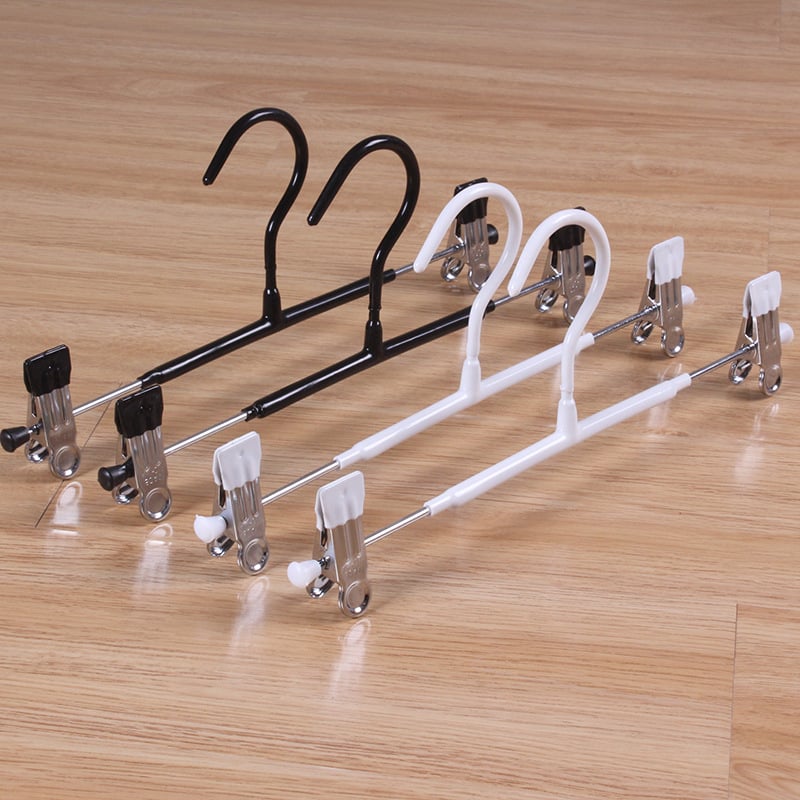 Dip-plastiko kelnių laikiklis drabužių kabykloje — neslidus, sustiprintas dizainas, tinka kelnioms ir sijoms