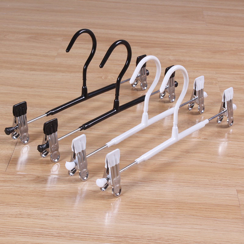 Dip-plastiko kelnių laikiklis drabužių kabykloje — neslidus, sustiprintas dizainas, tinka kelnioms ir sijoms