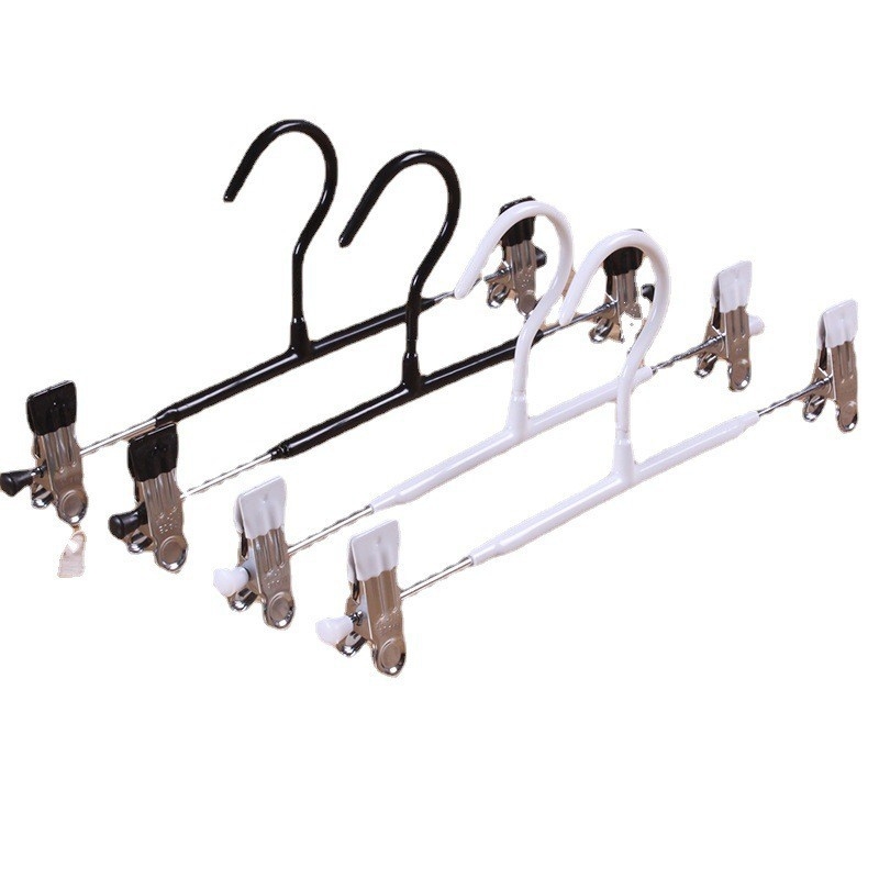 Dip-plastiko kelnių laikiklis drabužių kabykloje — neslidus, sustiprintas dizainas, tinka kelnioms ir sijoms