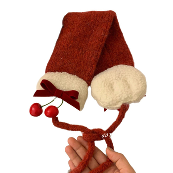 Dámske plyšové earmuffs — teplé a vetruodolné; materiál: akryl / falošná vlna; vhodné pre vonkajšie aktivity (lyžovanie, cyklistika)