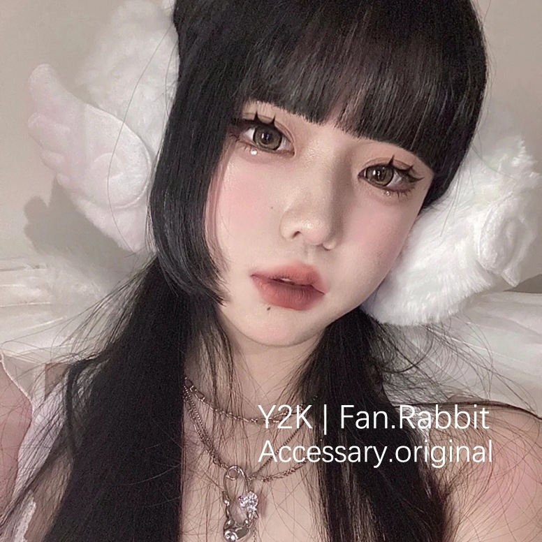 Ушни предпазители с ангелски криле за жени – акрил/изкуствена вълна, зима, сгъваем дизайн, сладък и готин стил, издание лято 2025