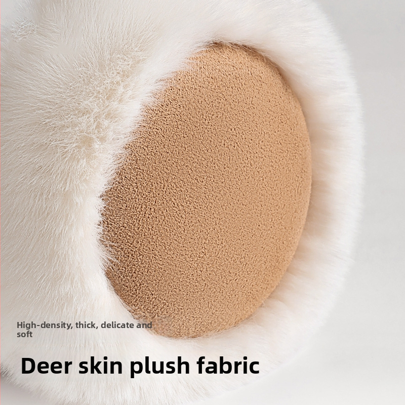 Zimné ušné chrániče - Unisex, polyester vlákno, jednobarevný vzor, teplé a vetruodolné (Unisex; polyester vlákno; jednobarevný vzor; teplé; vetruodolné)