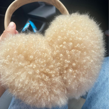 Protecții pentru urechi din pluș, pentru iarnă și toamnă, unisex, montaj pe spate, încălzire pentru exterior