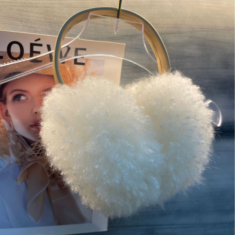 Protecții pentru urechi din pluș, pentru iarnă și toamnă, unisex, montaj pe spate, încălzire pentru exterior