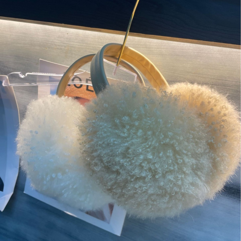 Protecții pentru urechi din pluș, pentru iarnă și toamnă, unisex, montaj pe spate, încălzire pentru exterior