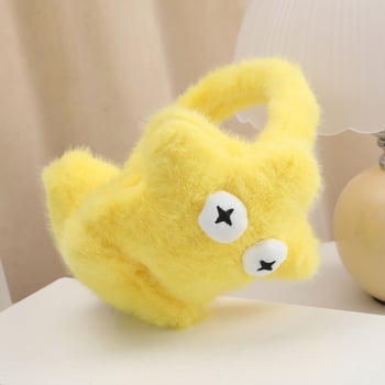 Γούνινα καλύμματα αυτιών, σχέδιο κινούμένου σχεδίου, ζεστά και ανθεκτικά στον άνεμο, για εξωτερικούς χώρους, χειμώνας–άνοιξη–φθινόπωρο