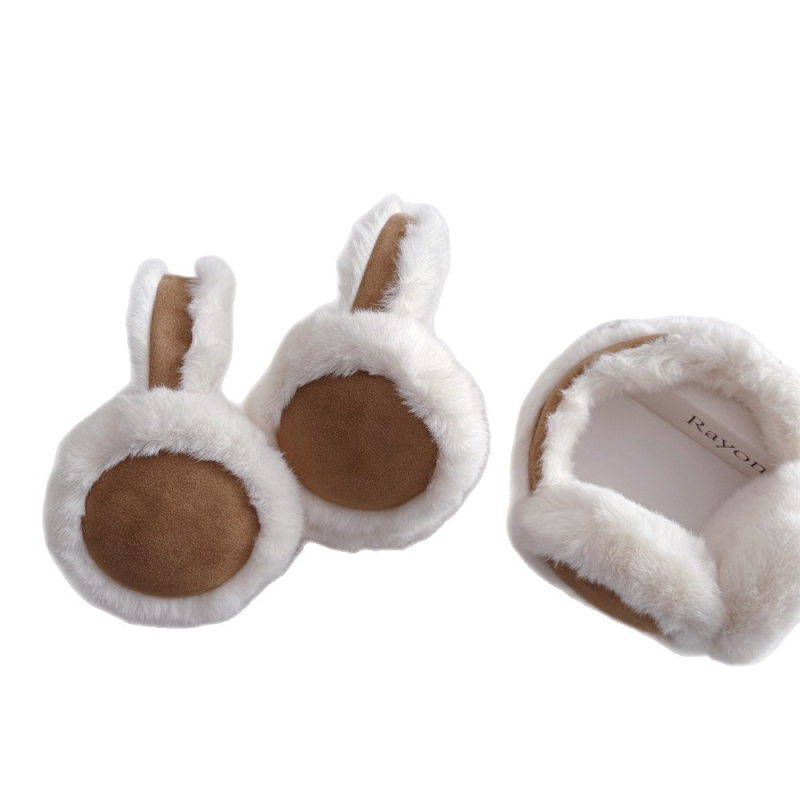 Παιδικά χειμερινά καλύμματα για τα αυτιά – ακρυλικό/τεχνητή μαλλί, κορεατικό στυλ, μονόχρωμα, unisex