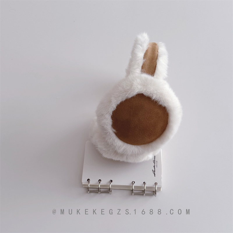 Παιδικά χειμερινά καλύμματα για τα αυτιά – ακρυλικό/τεχνητή μαλλί, κορεατικό στυλ, μονόχρωμα, unisex