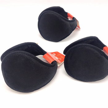 Protecții pentru urechi din pluș, iarnă, ciclism în aer liber, unisex adulți, cu design de purtare pe spate, păstrează căldura