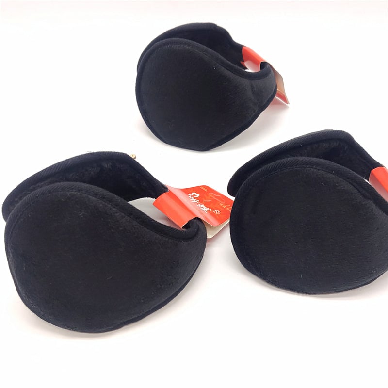 Protecții pentru urechi din pluș, iarnă, ciclism în aer liber, unisex adulți, cu design de purtare pe spate, păstrează căldura