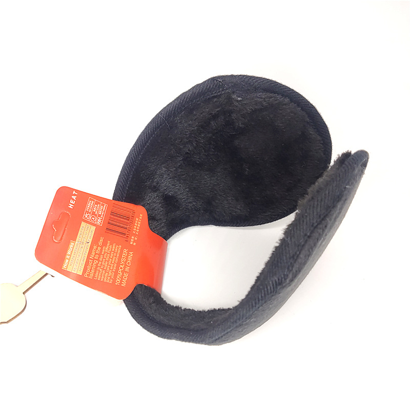 Protecții pentru urechi din pluș, iarnă, ciclism în aer liber, unisex adulți, cu design de purtare pe spate, păstrează căldura