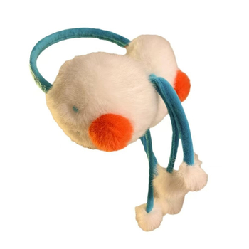 Încălzitoare pentru urechi din pluș, pentru femei adulte, iarnă, model drăguț de desene animate