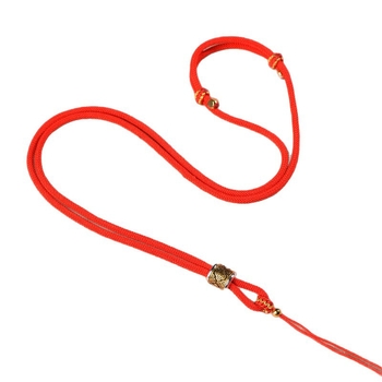 Unisex ogrlica od legure, ručno pletena, U-oblika privjesak, obični lanac, opseg 61–70 cm