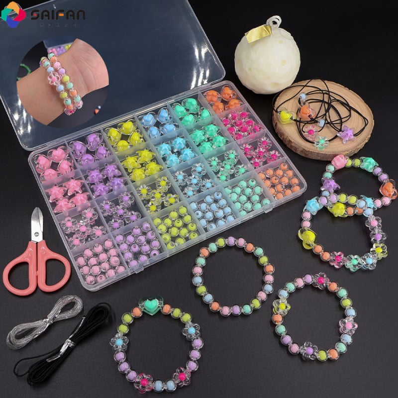 DIY dodaci za nakit — plastične/smolaste perle s elektroplatiranjem, SAIFAN DIY originalni dizajn