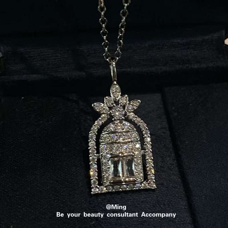 Colier din cupru cu pandant din cupru, formă geometrică, lanț în formă de O, placat electroforetic, unisex, lux ușor