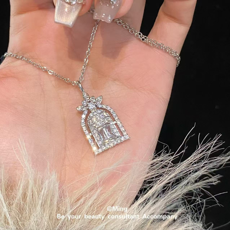 Colier din cupru cu pandant din cupru, formă geometrică, lanț în formă de O, placat electroforetic, unisex, lux ușor