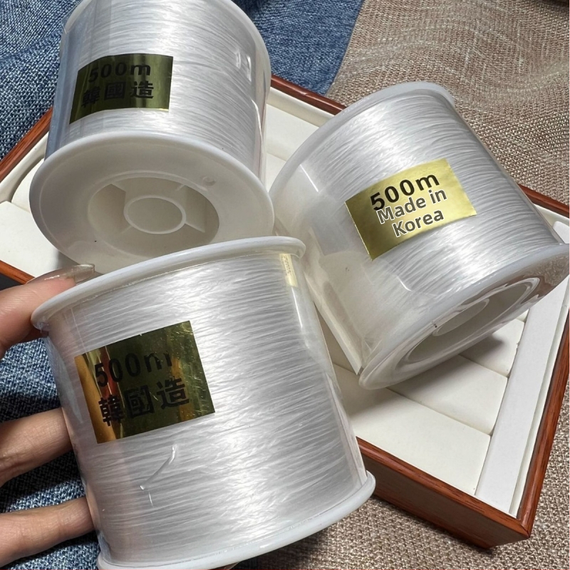 Elastinė karoliukų siūlo apyrankė, 925 sidabro tyrumas