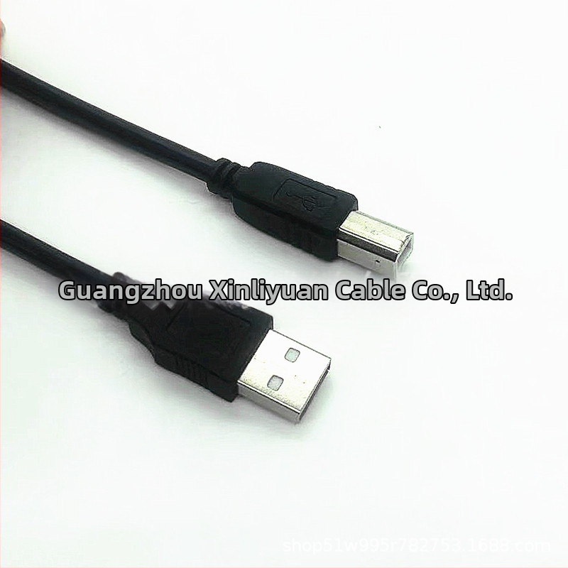 USB printera kabelis, vara vadīts kabelis, USB 2.0, Print Line, datoram