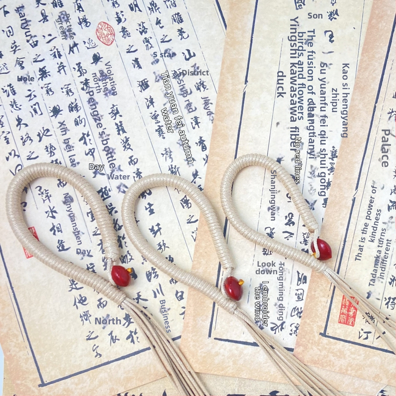 Σετ DIY Καμπάνες Αέρα - Ημιτελές, Χειροποίητο, Σχοινί με Δαχτυλίδι Έλξης