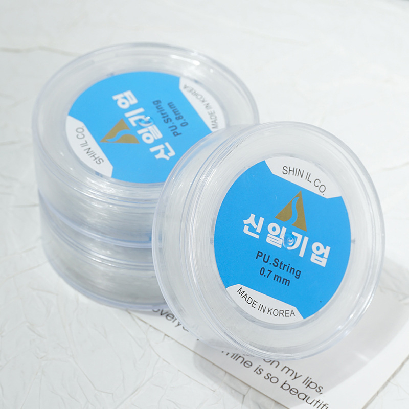 DIY комплект за еластична гривна с кристални мъниста и прозрачен еластичен шнур — Тип: Жица; Марка: друга; Лицензирани частни марки: Няма; Година/Сезона: Пролет 205