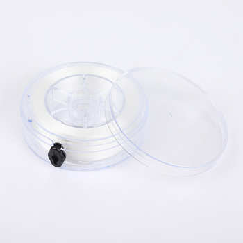 Poliesterska žica za izradu nakita, ručno pletena, prozirna kutija, linija za navlačenje perli, prirodni stil, zima 2024