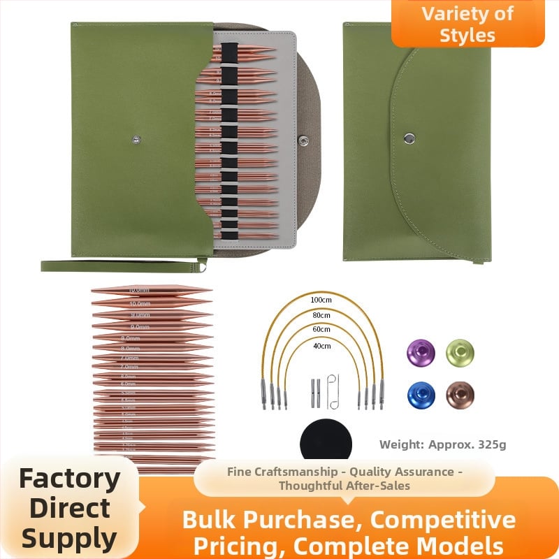 Set kružnih igala s aluminijevim oksidom, odvojivi rukav, zamjenjiva užad, igle u obliku U; podrijetlo: Wenzhou; 50 setova; bruto težina: 395 g