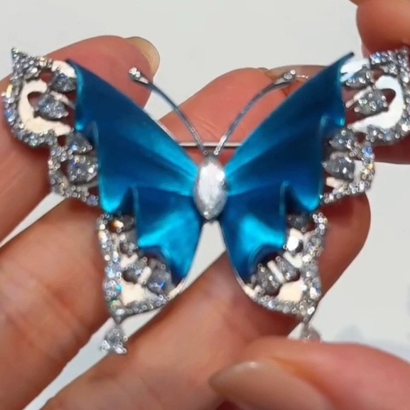 Broš za žene | Životinjski oblik, Legura, elektroplatiranje, dvostruka namjena, personalizirani trend