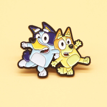 Broš od legure s likom iz crtića, završna obrada kapljicama ulja – memorijalno, dekorativno, dar