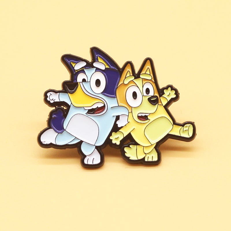 Broš od legure s likom iz crtića, završna obrada kapljicama ulja – memorijalno, dekorativno, dar